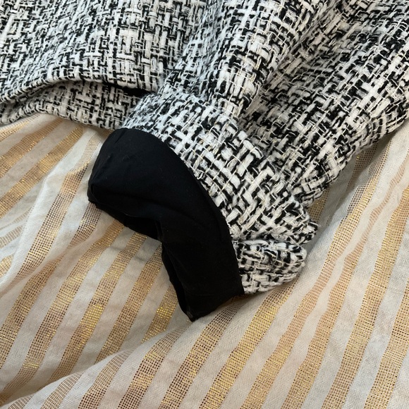 Rachel Zoe Tweed Cropped Career Jacket - Picture 3 of 15